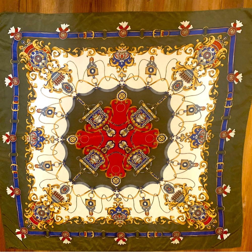 Silk SCARF from Paris, France like new32”